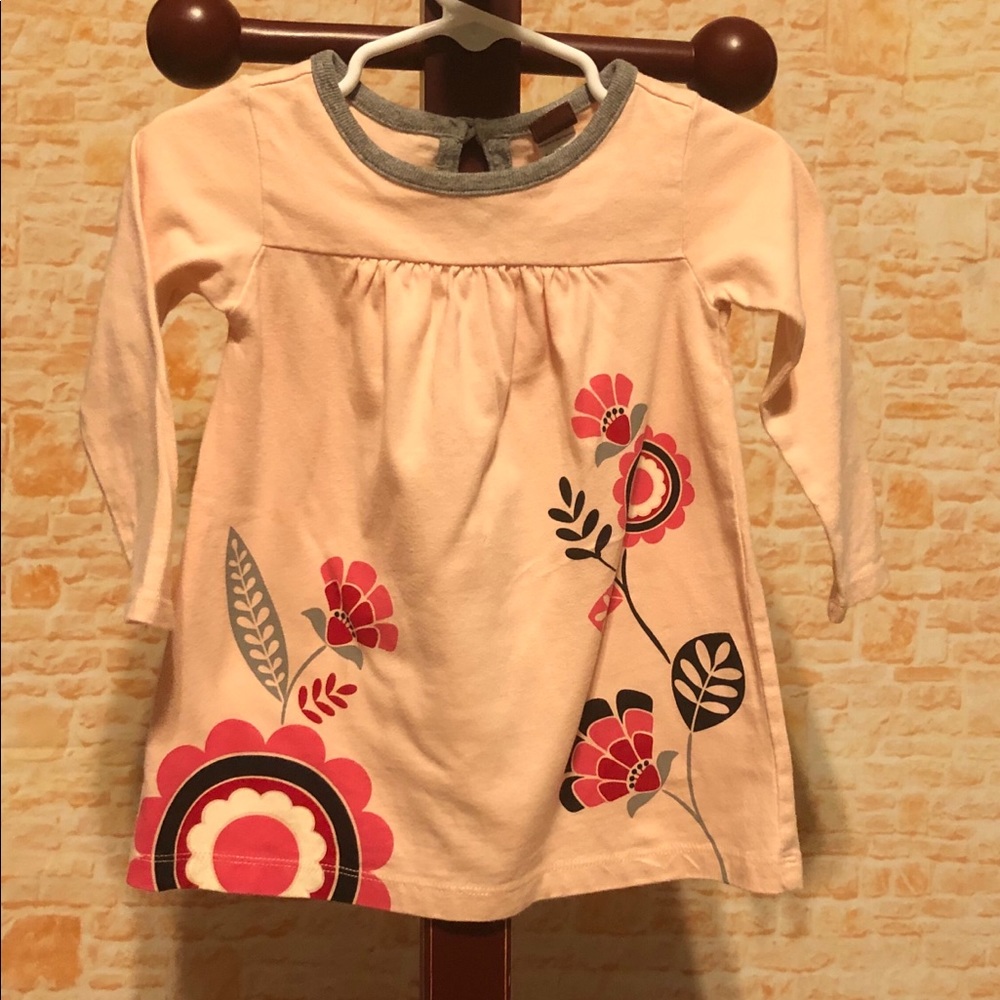 Tea Collection Fall Flowers Dress 12-18 Months EUC